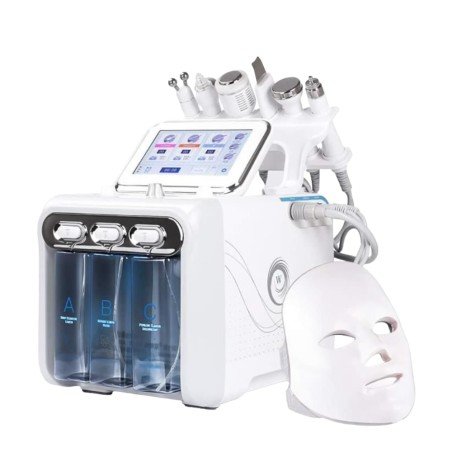 Hydro Combi 7 in 1 fototerapia LED e radiofrequenza estetica - I-medStetic Premium