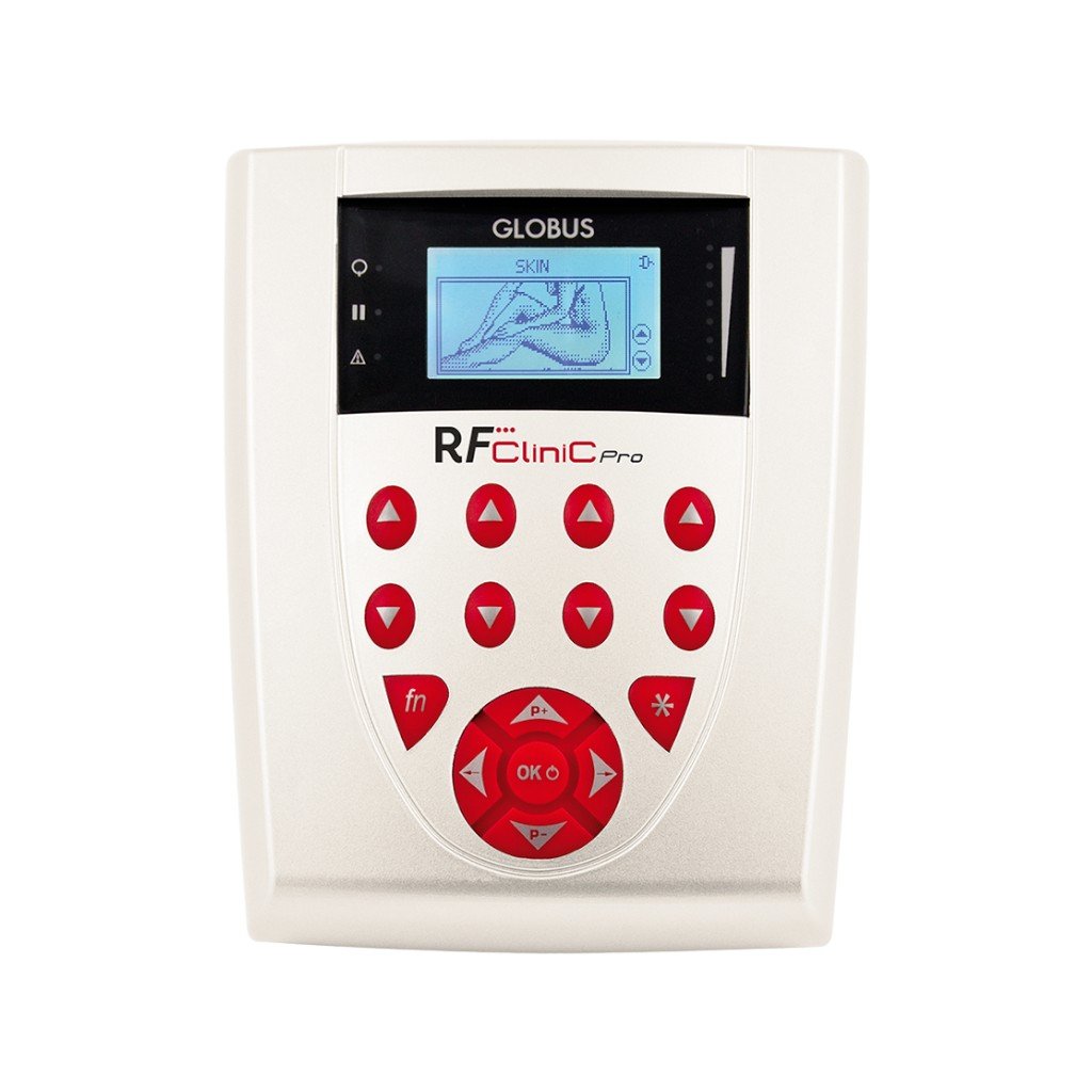 Globus RF Clinic Pro - Radiofrecuencia profesional facial y corporal 470 KHz–2 MHz - Globus