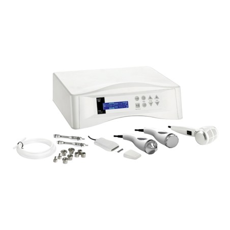 Weelko 4 en 1: Microdermoabrasión, Ultrasonidos, Martillo Frío/Calor, Peeling Ultrasonico