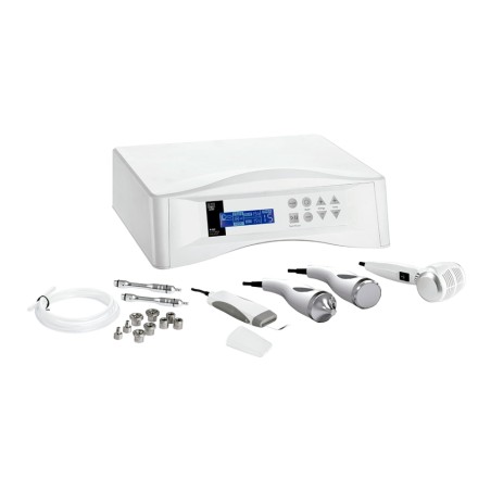 Weelko 4-en-1 microdermabrasion et ultrasons esthétiques, embouts diamant