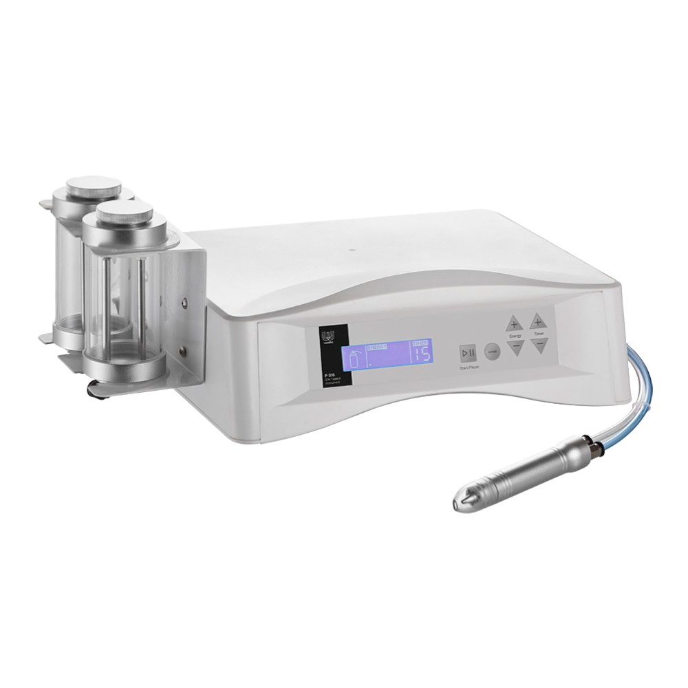 Weelko Microcrystal - Professionelles Mikrodermabrasionsgerätsgerät mit Aluminiumkristallen -Weelko -Mikroabrasion & Peeling
