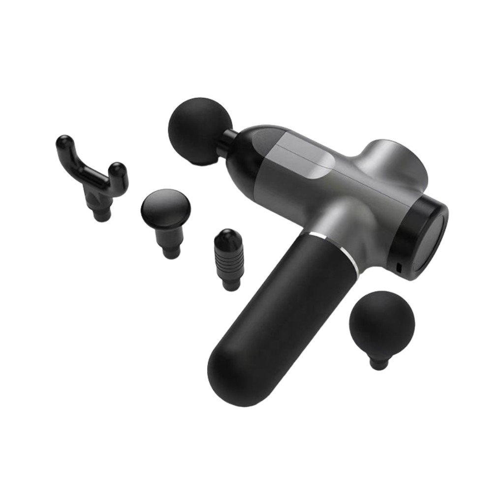 Weelko Portable Ultralight Massage Gun with 4 Heads and 6 Speeds