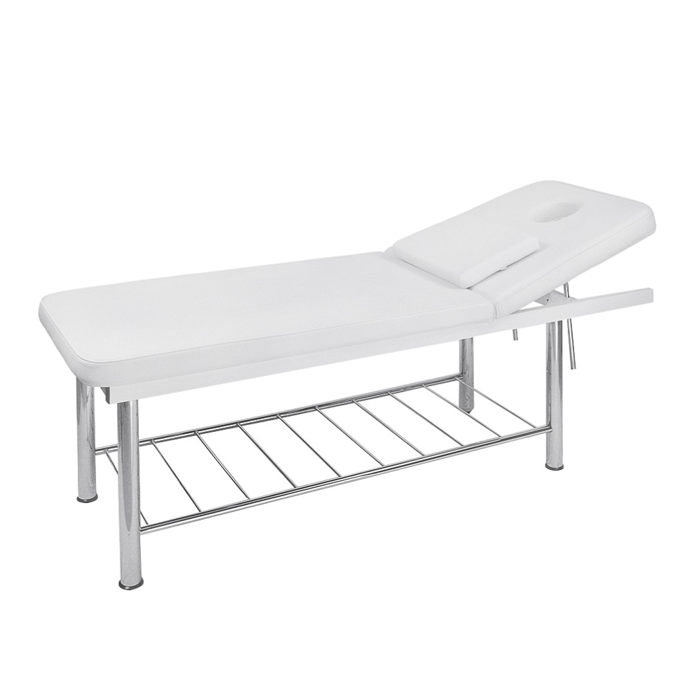 Camilla de Masaje Fija 2 Cuerpos Weelko PVC Cromada -Weelko -Camillas y sillones