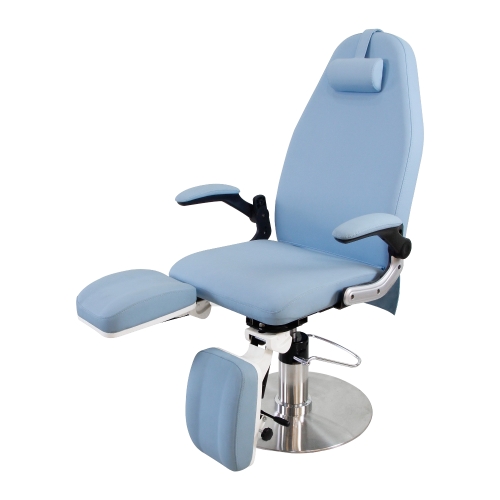 Cadeira de pedicure hidráulica azul - Macas e cadeiras - sunmarket