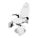 Sillón de Podología y Pedicura Extens Weelko con 1 motor y PU blanco -Weelko -Camillas y sillones