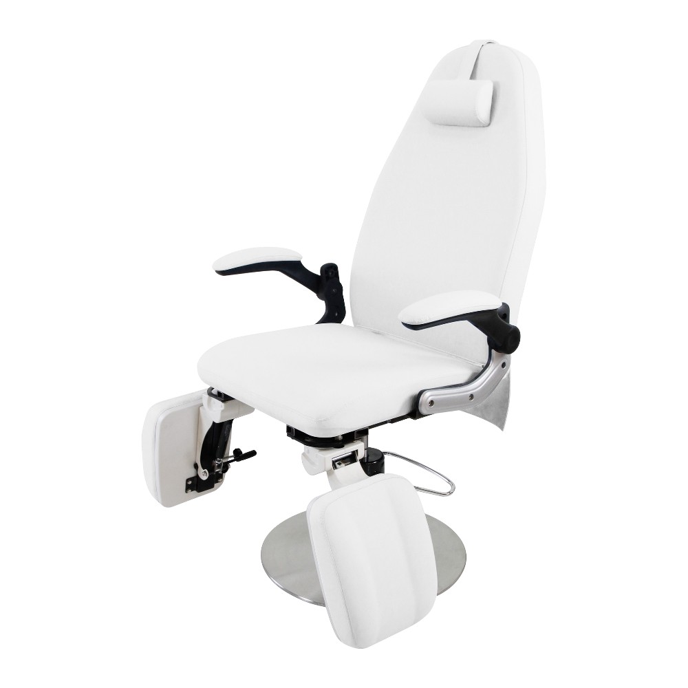 Sillón de Podología y Pedicura Extens Weelko con 1 motor y PU blanco -Weelko -Camillas y sillones