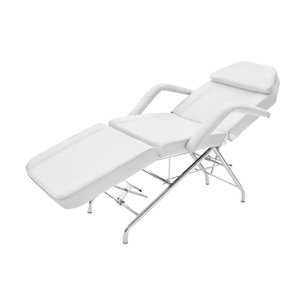 Camilla Estética Fija 3 Cuerpos Weelko Pvc Con Agujero Facial