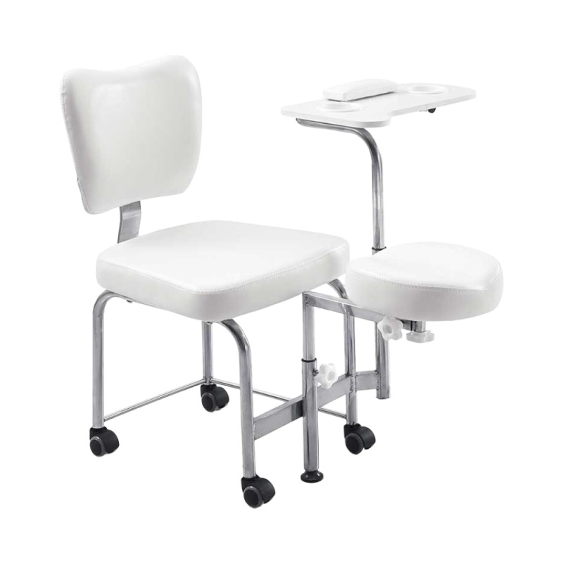 Fauteuil Tendy Weelko avec assise principale, appui auxiliaire et tablette de travail
