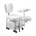 Poltrona per pedicure e manicure Weelko con deposito e vassoio -Weelko -Lettini e poltrone