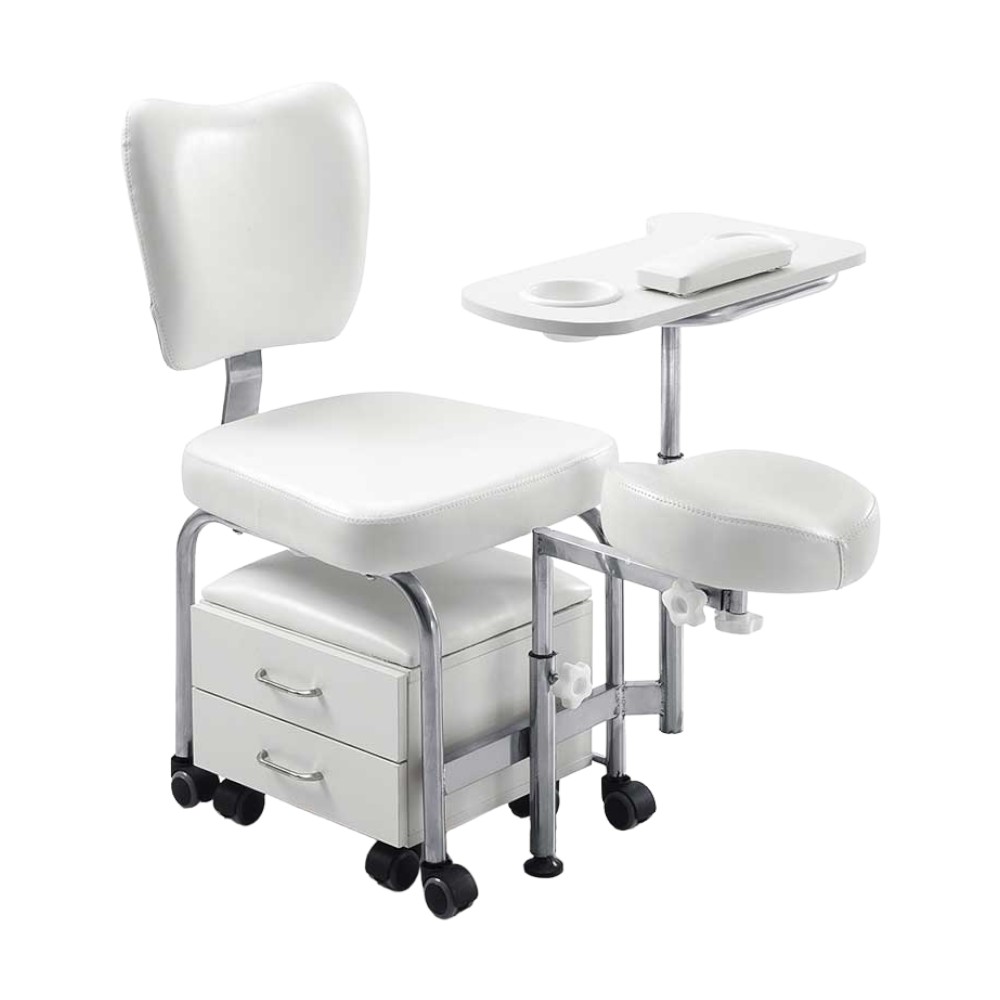 Sillón de Pedicura y Manicura Weelko con Almacenamiento y Bandeja -Weelko -Camillas y sillones