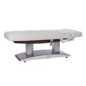 Table de Spa Électrique 4 Moteurs Marron Weelko - Confort et Élégance -Weelko -Tables et fauteuils de pédicurie
