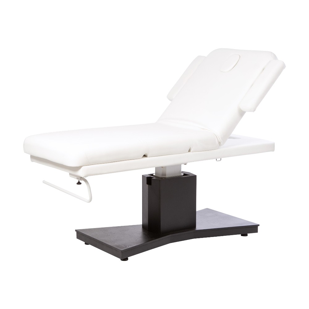Elektrische Massageliege i-Medstetic Bere 3 Motoren PU-Bezug weiß -i-Medstetic -Kosmetikliegen und -sessel