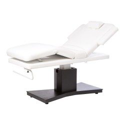 Lettino elettrico i-Medstetic Bere con tre motori, rivestimento in PU bianco -i-Medstetic -Lettini e poltrone