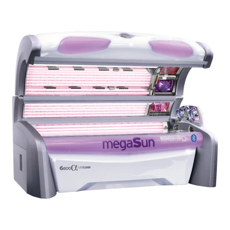 Megasun 6800 Hurricane Tubos UVA y Acelerador de Bronceado