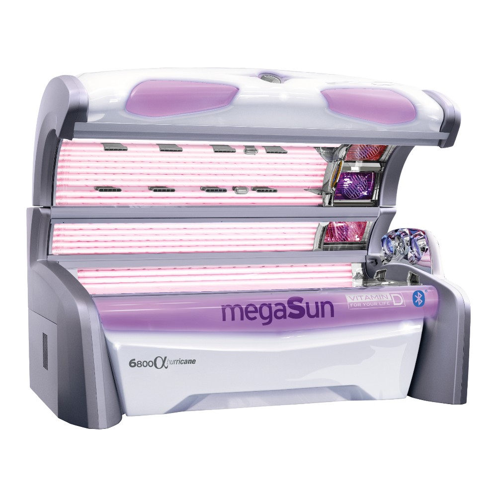 Megasun Hurricane 6800 Alpha Solarium mit UVA/UVB -Megasun -Megasun-Solarium