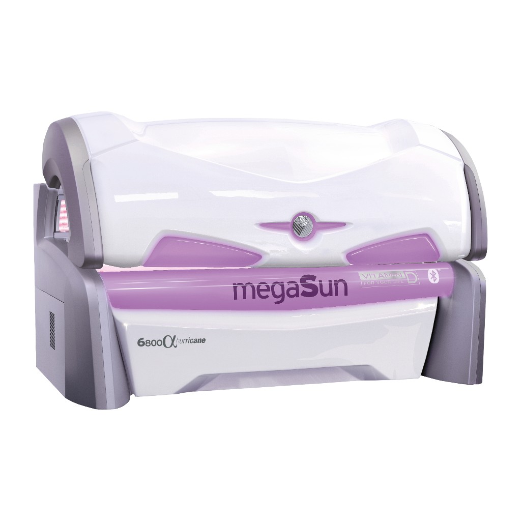 Megasun 6800 Hurricane Tubos UVA y Acelerador de Bronceado