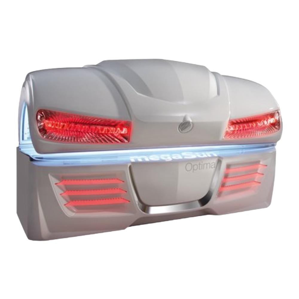 Megasun Optima Delux Solarium avec Boosters de Collagène Rubin -Megasun -Solarium Megasun