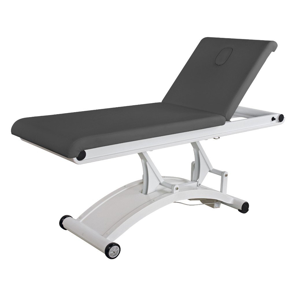 Marquesa elétrica de massagem Time preto (1 motor, PU) - Weelko