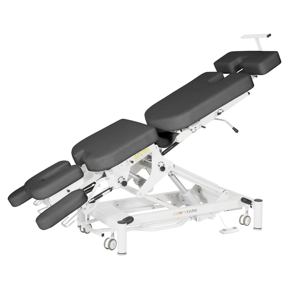 Electric Chiropractic Table with Adjustable Drops and Height -I-medStetic Premium -Postural rehabilitation tables