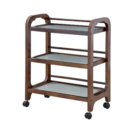 Trolley Eclipse Weelko - Chariot de beauté en bois pour SPA