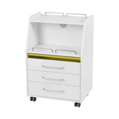 Carrito de Madera Multifuncional con Luz UV Weelko