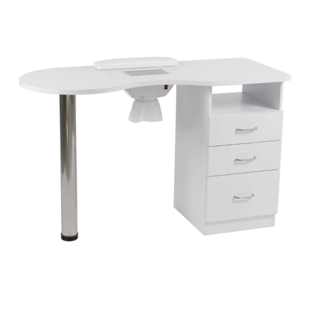 Mesa de manicura Ergo Weelko con aspirador y almacenaje