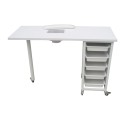 Mesa de Manicura Intelligent Weelko con Aspirador y Almacenaje -Weelko -Mesas Manicura