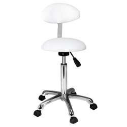 Taburete ergonómico Sfera Plus Weelko con respaldo ovalado -Weelko -Taburetes Estética