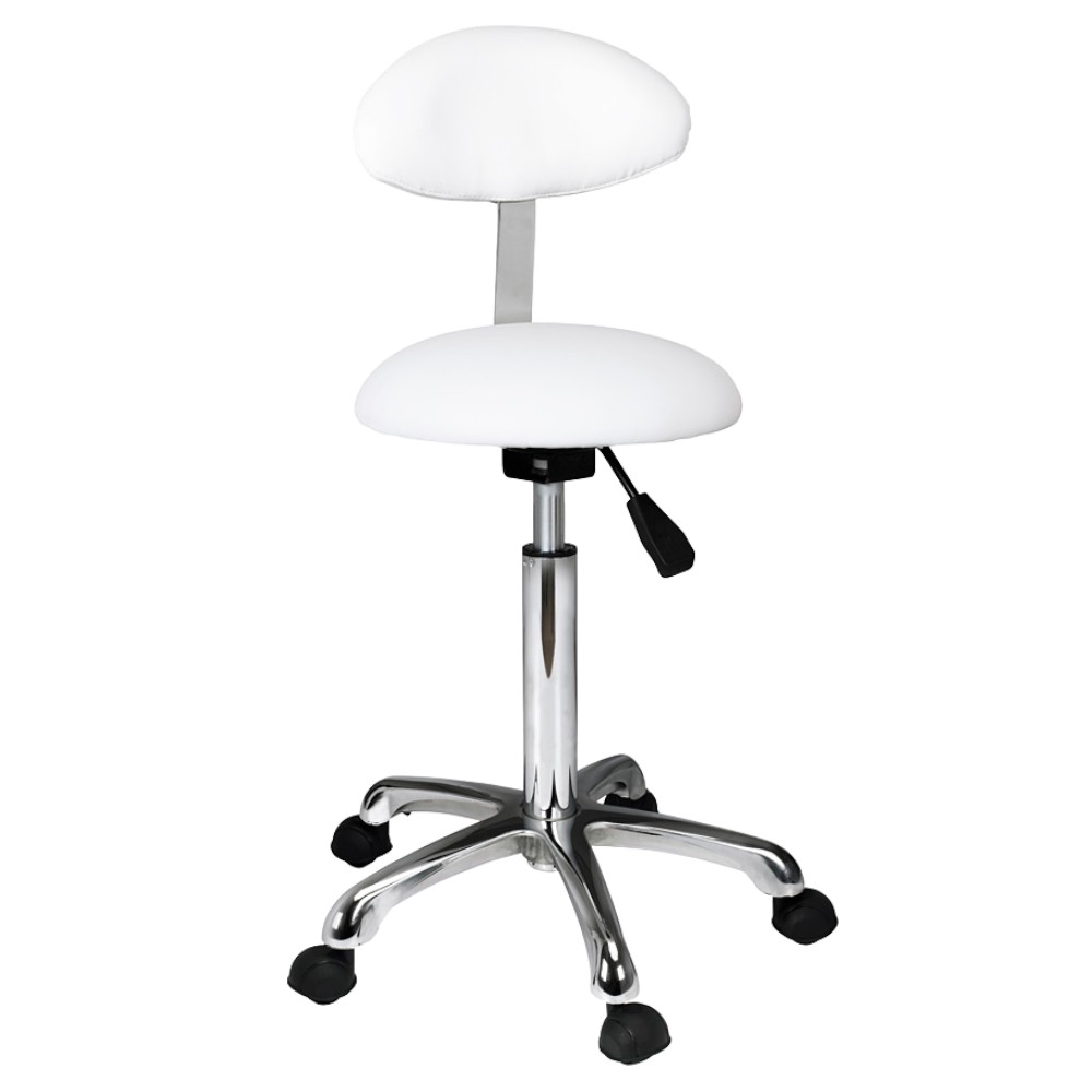 Taburete ergonómico Sfera Plus Weelko con respaldo ovalado -Weelko -Taburetes Estética