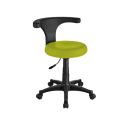 Taburete Optimum Weelko para pedicura y podología con respaldo 360° -Weelko -Taburetes Estética
