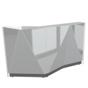 Alfa Design Empfangstheke links Ecke luxuriös und klassisch - -Design-Möbel