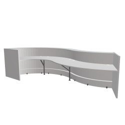 Comptoir de réception Waves LAV design élégant et fonctionnel