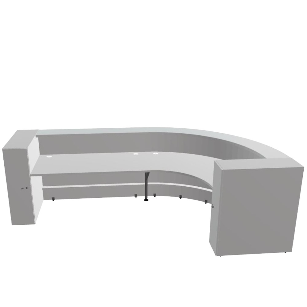 Comptoir de Réception Design LAV pour Clinique - -La conception de meubles