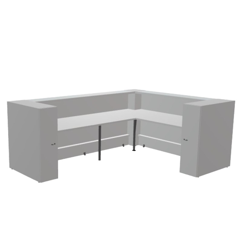 Rectangular LAV Design Reception - -Furniture design