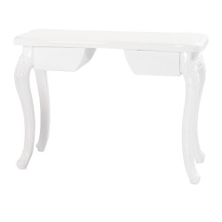 Elegant Manicure Table with Electrical Outlet and Optional Vacuum Cleaner -i-Medstetic -manicure tables