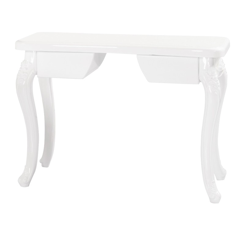 Table de Manucure Élégante avec Prise Électrique et Aspirateur Optionnel -i-Medstetic -tables de manucure