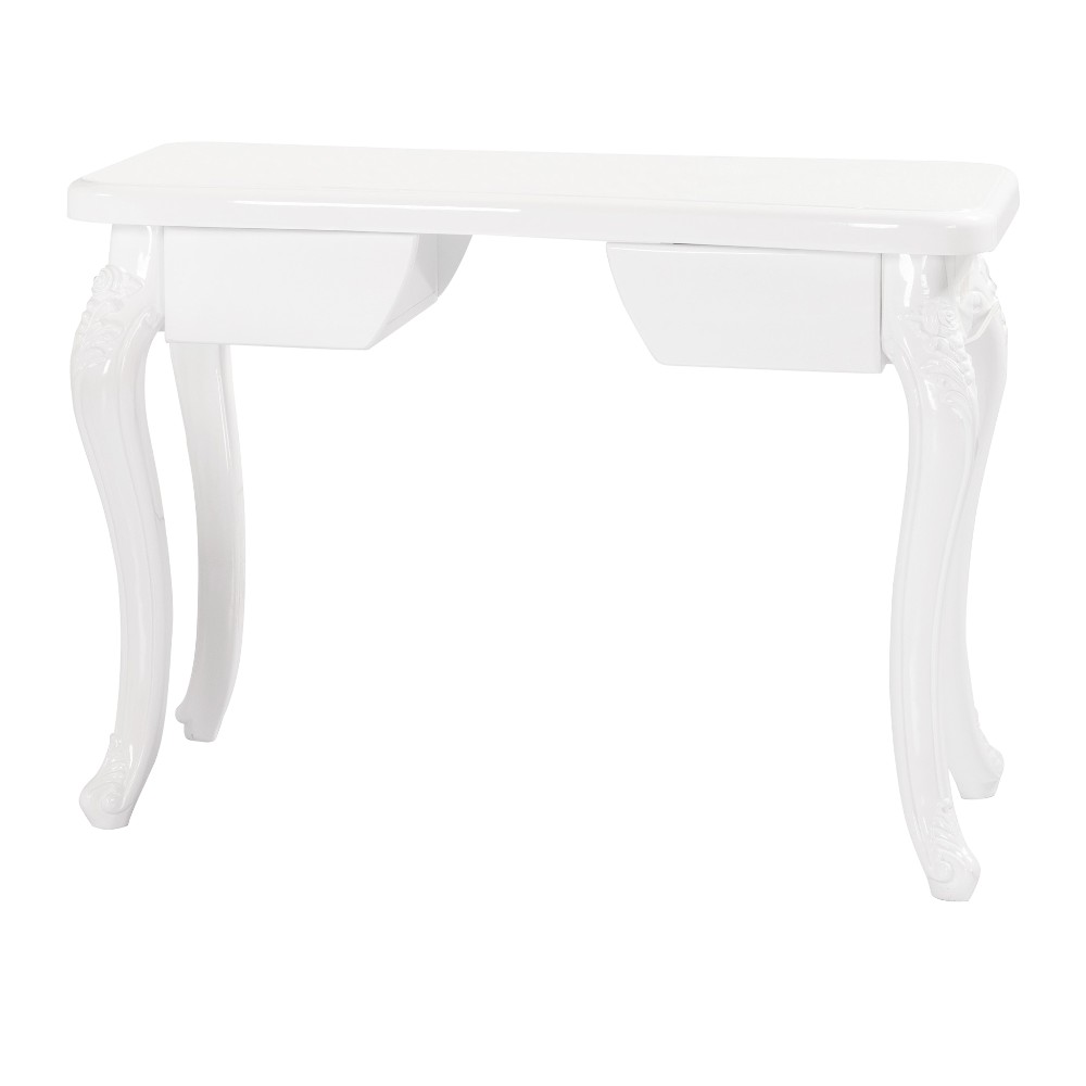 Table de Manucure Élégante avec Prise Électrique et Aspirateur Optionnel -i-Medstetic -tables de manucure