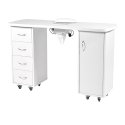 Mesa de Manicure Istral i-Medstetic com 4 Gavetas e Rodas -i-Medstetic -mesas de manicure