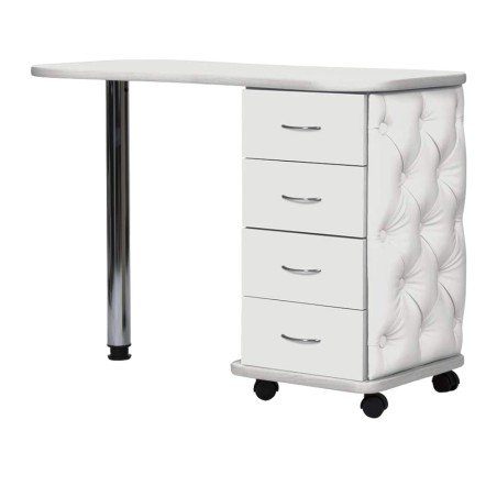 Style manicure work station with locking castors - i-Medstetic