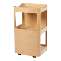 Carrello in legno Spa color legno -I-medStetic Premium -Carrelli