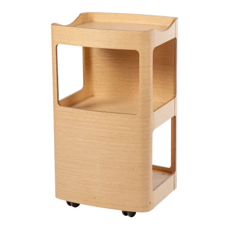 Carrito de madera Spa DDUUEETT para equipos de estética