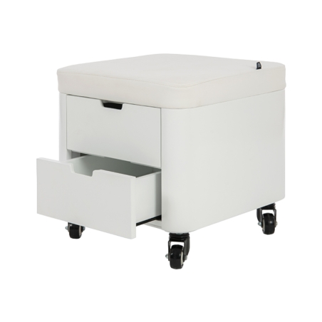 Taburete de Pedicura Profesional Weelko para Salones de Belleza