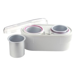 Fundidor doble para cera Weelko 525ml y 825ml con regulador de temperatura -Weelko -Calentadores y fundidores