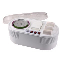 Weelko Wachsschmelzer mit 3 Roll-on-Kartuschen, 850 ml