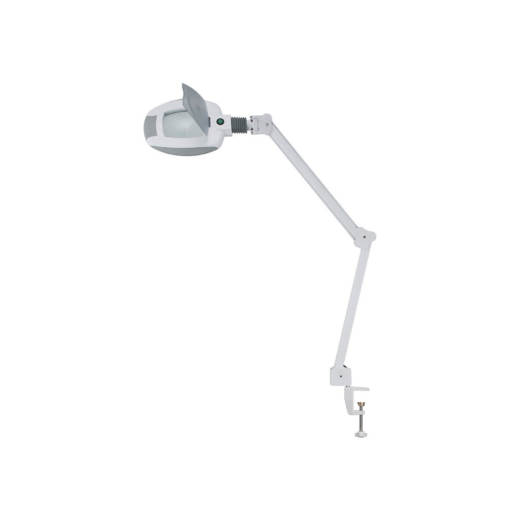 Lámpara Lupa LED de Mesa Weelko con 3 y 5 Aumentos para Belleza