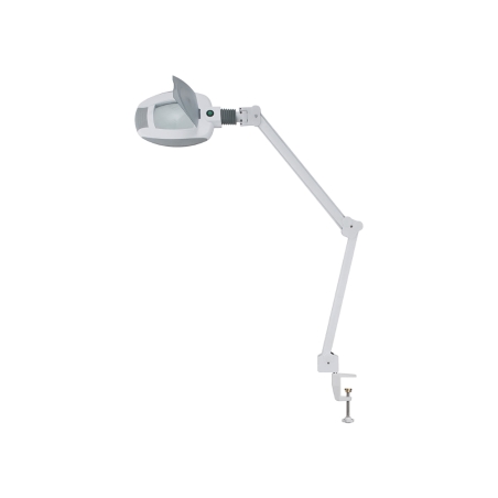 Lámpara Lupa LED de Mesa Weelko con 3 y 5 Aumentos para Belleza