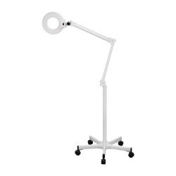 Lampe Loupe Fluorescente 3x Weelko avec Bras Articulé et Base à Roulettes