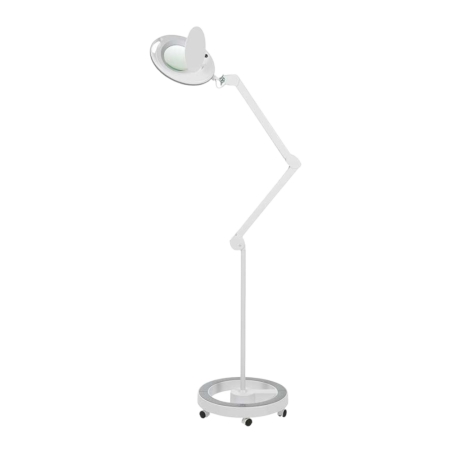 Lámpara lupa LED de 5 aumentos con brazo articulado Weelko