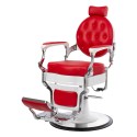 Vintage Barber Chair White I-medStetic Premium: Tradition for Barber Shops -I-medStetic Premium -Barber chairs
