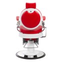 Vintage Barber Chair White I-medStetic Premium: Tradition for Barber Shops -I-medStetic Premium -Barber chairs